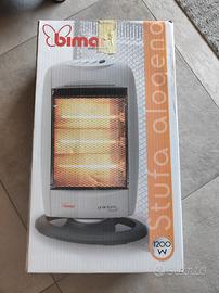 Stufa alogena 1200W con movimento