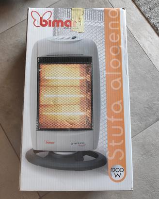 Stufa alogena 1200W con movimento