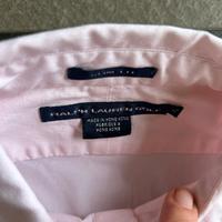 Camicia rosa chiaro Ralph Polo originale