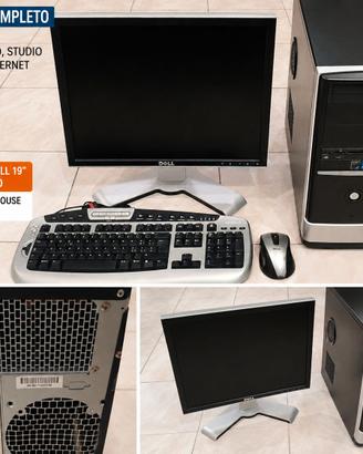 PC Fisso AMD Windows 10 completo