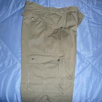 pantaloni uomo caccia cargo militari imbottiti