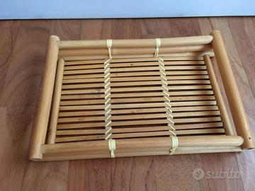 Vassoio in bambù