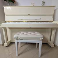 Pianoforte bianco verticale ITAKI
