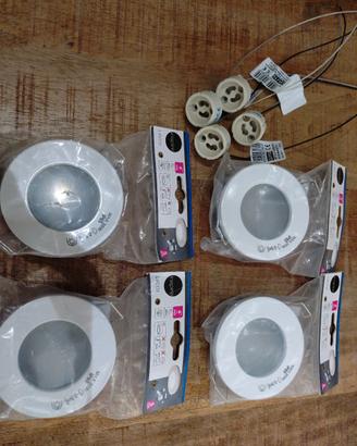 4 supporti per LED GU10