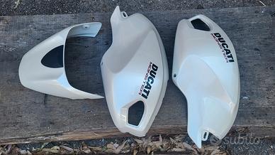 Set Carene Bianche Ducati Monster 696, 796, 1100
