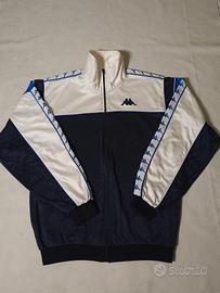 Felpa con zip Kappa Vintage - Made in Italy 