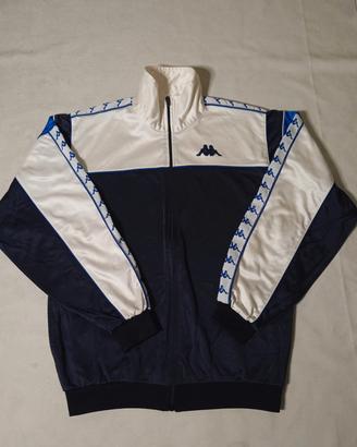 Felpa con zip Kappa Vintage - Made in Italy 