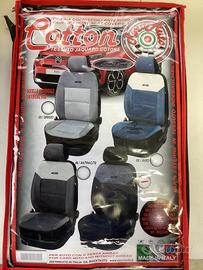 Copertine auto universali cotton colore nero