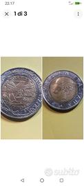 Due Monete 500,Lire  1947  1997