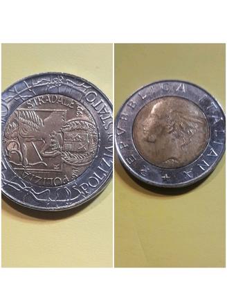 Due Monete 500,Lire  1947  1997