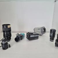 Telecamere analogiche e obbiettivi