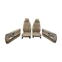 Tappezzeria in pelle beige BMW Z4 E85 del 2003