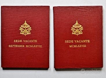 CITTA' DEL VATICANO
SEDE VACANTE 1978

Coppia di m