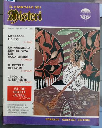 Rivista Il giornale dei misteri Giugno 1984 N.154