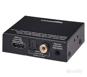 Estrattore e convertitore audio 4K@30Hz da HDMI