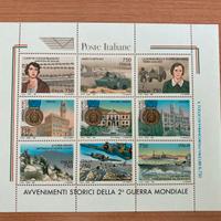 Foglio di 9 francobolli