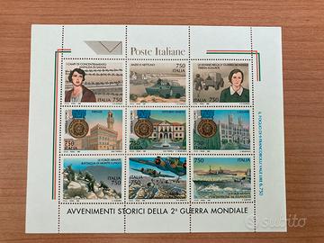 Foglio di 9 francobolli