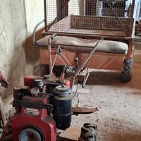 Motozappa con carrello