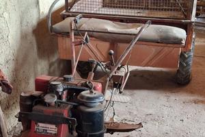 Motozappa con carrello