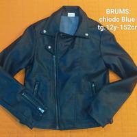 Giacca in pelle bambino marca  "Brums"