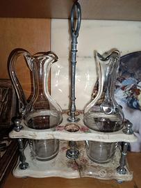 Set di ampolle in stile neoclassico