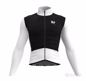 Piumino Trap BLACK/WHITE ciclismo TagliaM