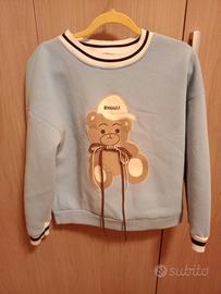 Simpatica felpa con orsetto 