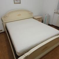 letto, rete e materasso matrimoniale