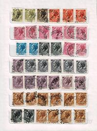 Francobolli e marca da bollo rari italiani