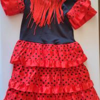 Vestito Carnevale Spagnola 3 anni