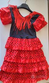 Vestito Carnevale Spagnola 3 anni