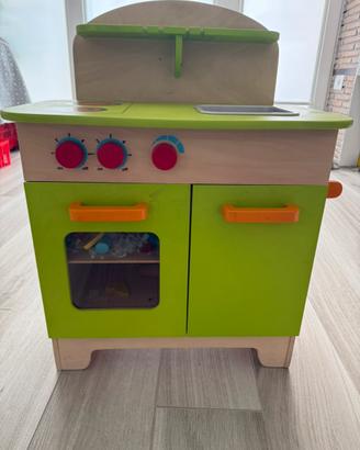 Cucina in legno per bambini
