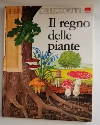 Libro vintage il regno delle piante,Vallardi 1977