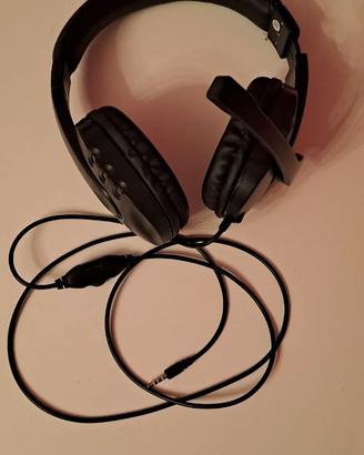Cuffie Gaming con microfono e cavo
