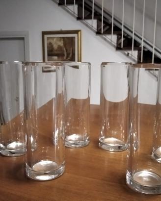 6 Tumbler bicchieri cocktail, Rosenthal, cristallo