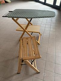 Asse da stiro e scaletto foppa predetti