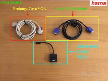 SVENDITA Assortimento cavi audio video NUOVI