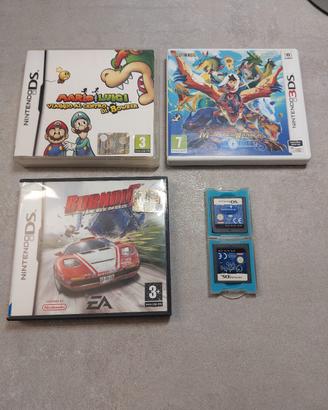 Lotto Giochi Nintendo DS 3DS Ita Mario Monster 