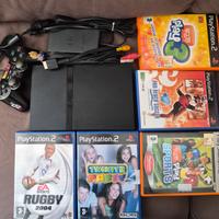 Ps2 Slim + 5 giochi