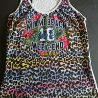 Canotta donna Animalier L cotone 