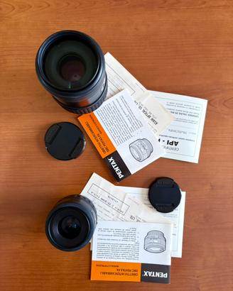 obiettivi Pentax 80-320 e 35-80