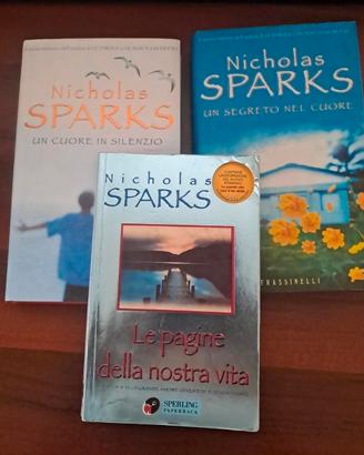 3 libri N. Sparks