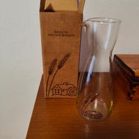 Brocca in vetro Mulino Bianco con scatola Nuova 