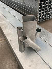 Ancoraggio a terra per palo a T