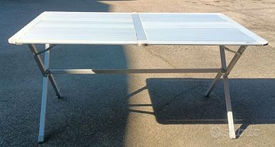Tavolo da campeggio in alluminio