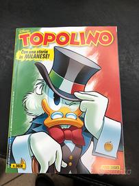 Topolino storia in milanese + Locandina