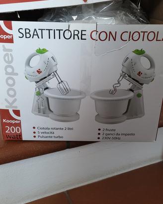 frullatore/sbattitore elettrico da cucina
