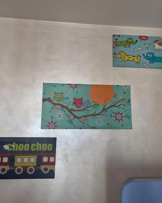 Quadri per stanzetta per bambini