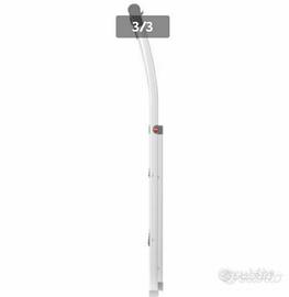 Scala 2 gradini larghi in alluminio