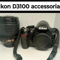 NIKON D3100 CON VARI OBIETTIVI FOTOCAMERA Digitale